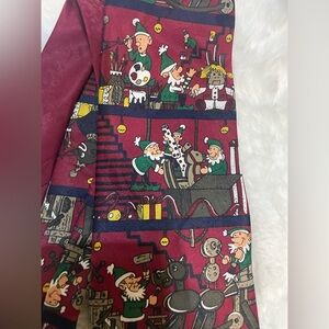 (Z4) jingle bells christmas tie‎